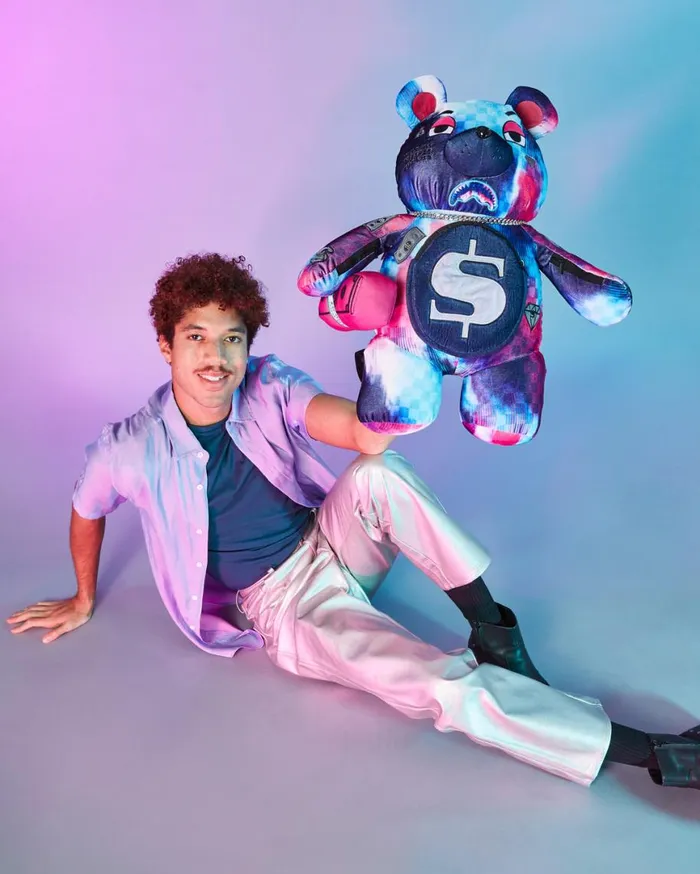 SPRAYGROUND Teddy Bear Backpacks SHARKCLUB ELECTRONICA MONEYBEAR TEDDYBEAR BACKPACK 8211 Universal SPRAYGROUND Teddy Bear Backpacks SHARKCLUB ELECTRONICA MONEYBEAR TEDDYBEAR BACKPACK 8211 Universal