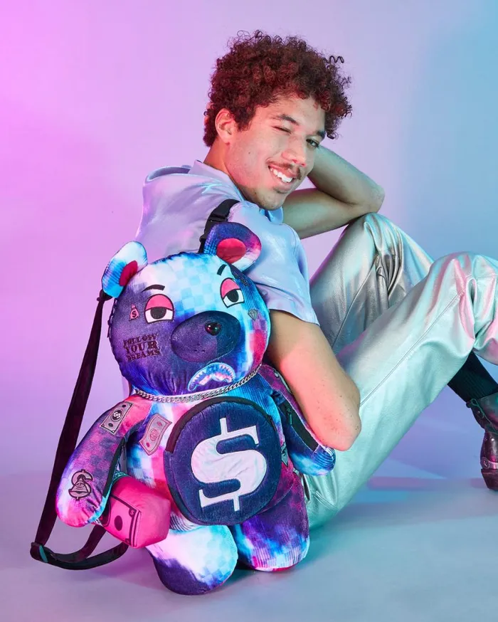 SPRAYGROUND Teddy Bear Backpacks SHARKCLUB ELECTRONICA MONEYBEAR TEDDYBEAR BACKPACK 8211 Universal SPRAYGROUND Teddy Bear Backpacks SHARKCLUB ELECTRONICA MONEYBEAR TEDDYBEAR BACKPACK 8211 Universal