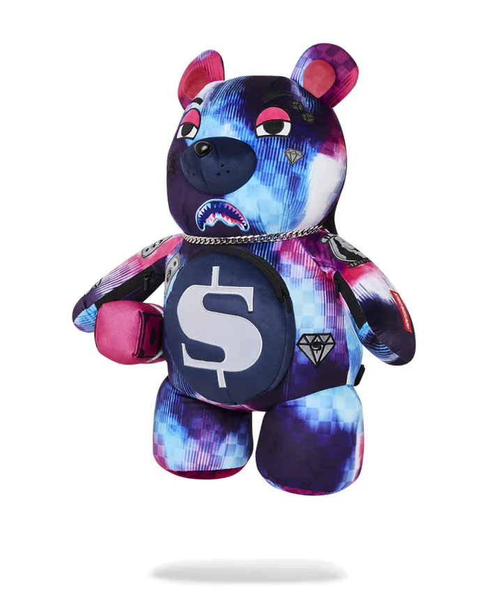 SPRAYGROUND Teddy Bear Backpacks SHARKCLUB ELECTRONICA MONEYBEAR TEDDYBEAR BACKPACK 8211 Universal SPRAYGROUND Teddy Bear Backpacks SHARKCLUB ELECTRONICA MONEYBEAR TEDDYBEAR BACKPACK 8211 Universal