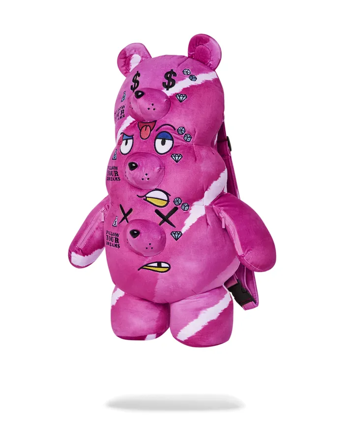 SPRAYGROUND Teddy Bear Backpacks THE 3 HEADED BEAR PLUSH TEDDYBEAR BACKPACK 8211 Universal SPRAYGROUND Teddy Bear Backpacks THE 3 HEADED BEAR PLUSH TEDDYBEAR BACKPACK 8211 Universal