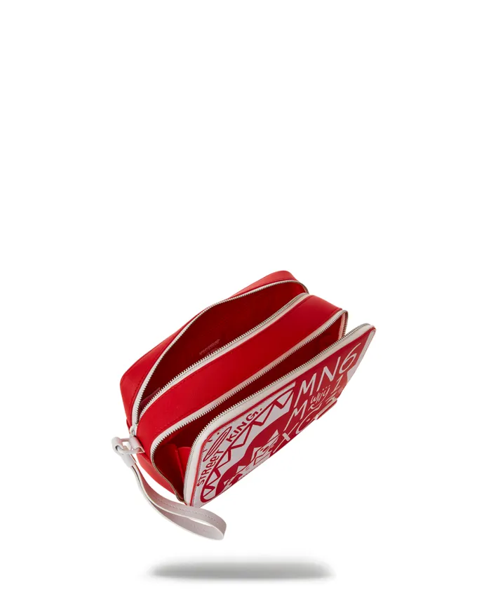 SPRAYGROUND Toiletries Aka Money Bags DANGER DANGER TOILETRY BAG 8211 Universal