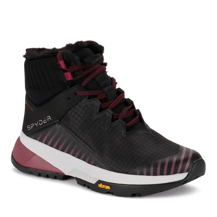 Spyder Boots Summit Black W Black Fur 8211 Womens