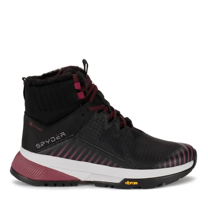 Spyder Boots Summit Black W Black Fur 8211 Womens