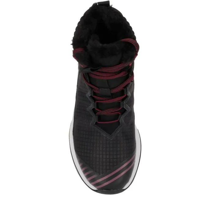 Spyder Boots Summit Black W Black Fur 8211 Womens
