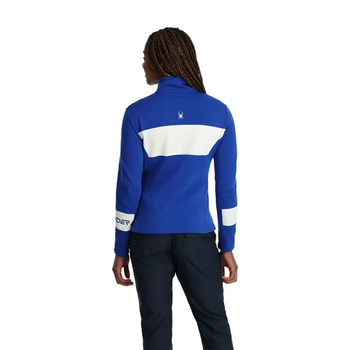 Spyder Fleece Speed Full Zip Electric Blue 8211 Womens