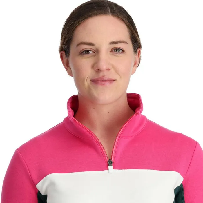 Spyder Fleece Speed Half Zip Cypress Green 8211 Womens