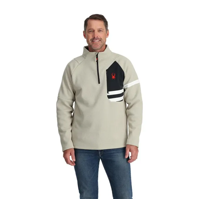 Spyder Fleece Wengen Bandit Half Zip Sandstorm 8211 Mens