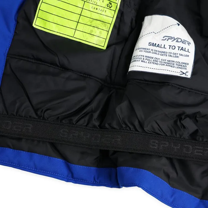 Spyder Insulated Leader Electric Blue 8211 Kids