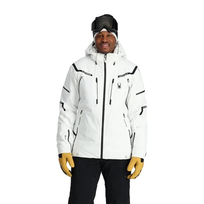 Spyder Insulated Pinnacle White 8211 Mens