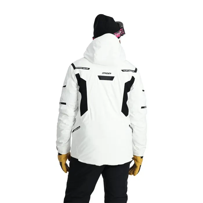 Spyder Insulated Pinnacle White 8211 Mens