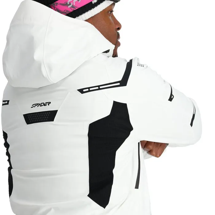 Spyder Insulated Pinnacle White 8211 Mens