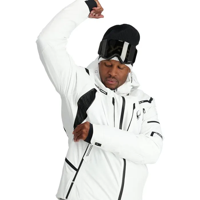 Spyder Insulated Pinnacle White 8211 Mens