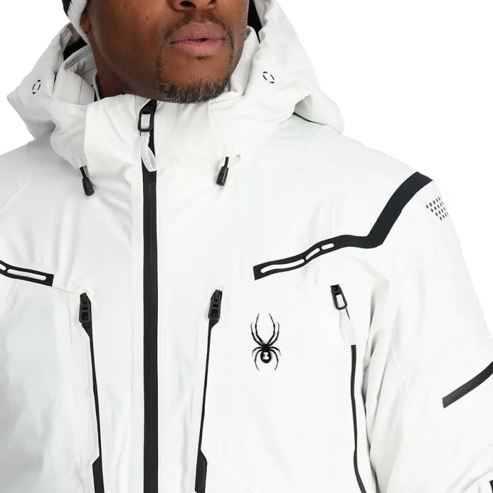 Spyder Insulated Pinnacle White 8211 Mens