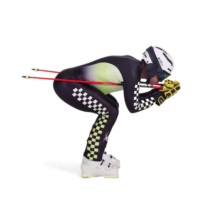 Spyder Racesuits World Cup Dh Lime Ice 8211 Mens