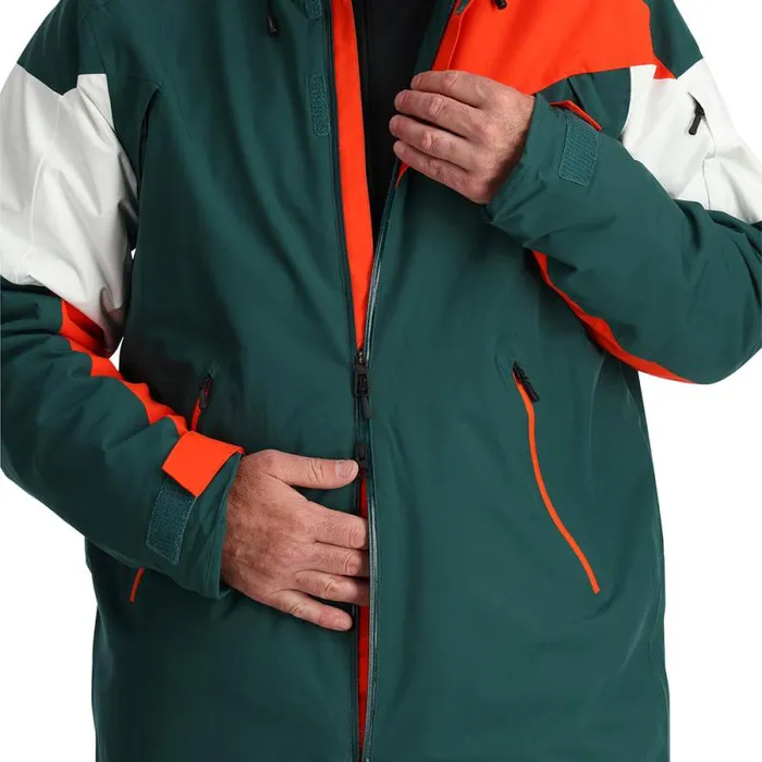 Spyder Snowsuits Utility Snowsuit Cypress Green 8211 Mens