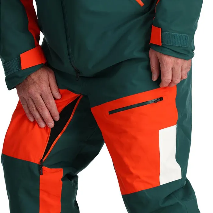 Spyder Snowsuits Utility Snowsuit Cypress Green 8211 Mens