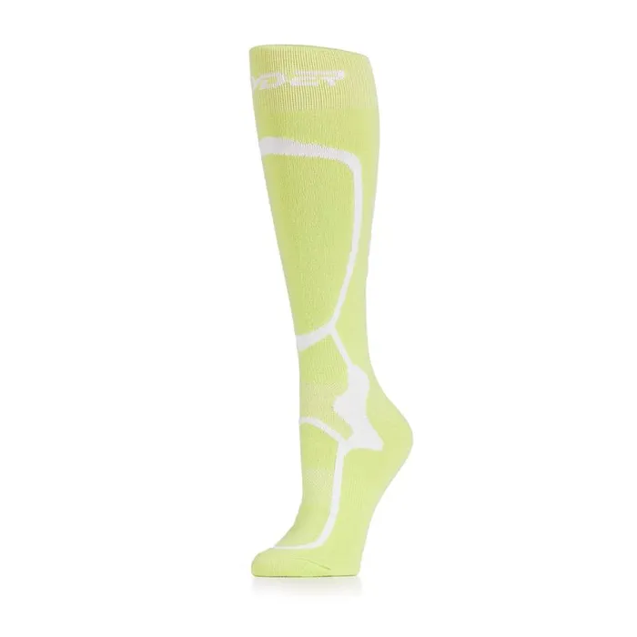 Spyder Socks Pro Liner Lime Ice 8211 Womens