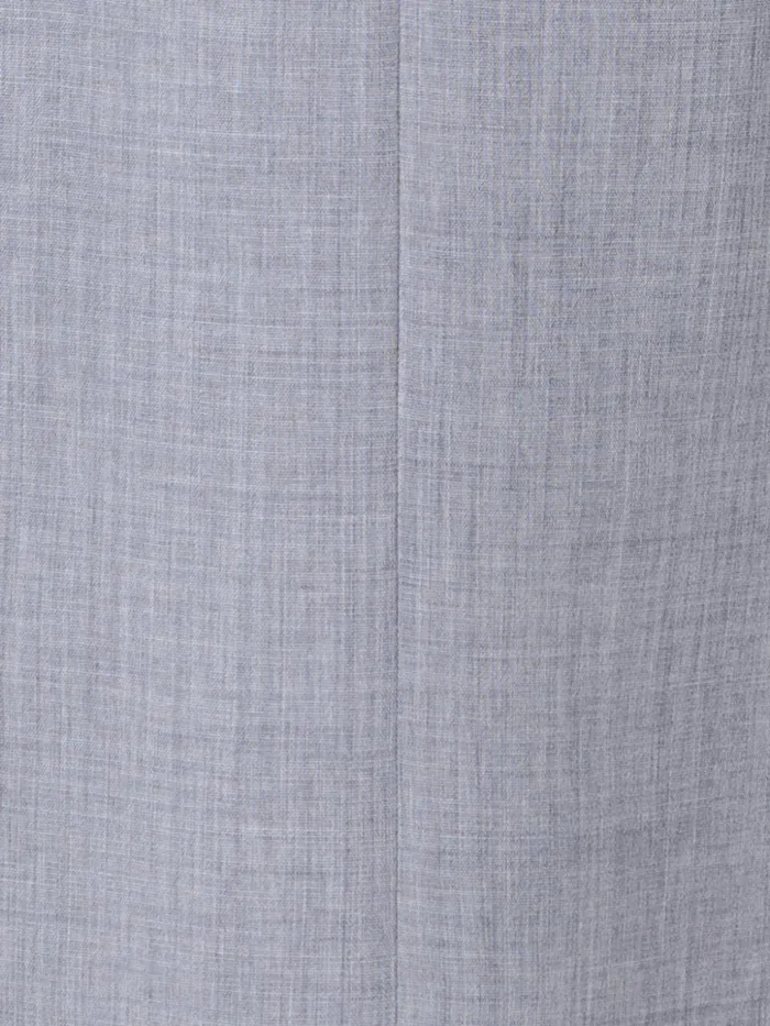 Straight Leg Pants In Wool DoubleFace Silver Women Akris Pants