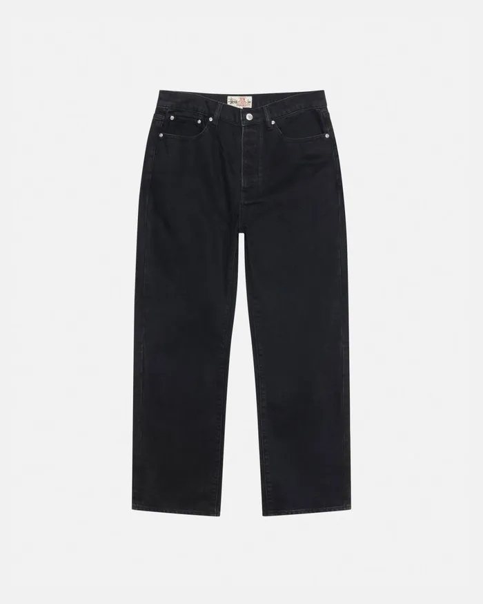 Stussy Denim NEW CLASSIC JEAN DENIM Black 8211 MenWomen