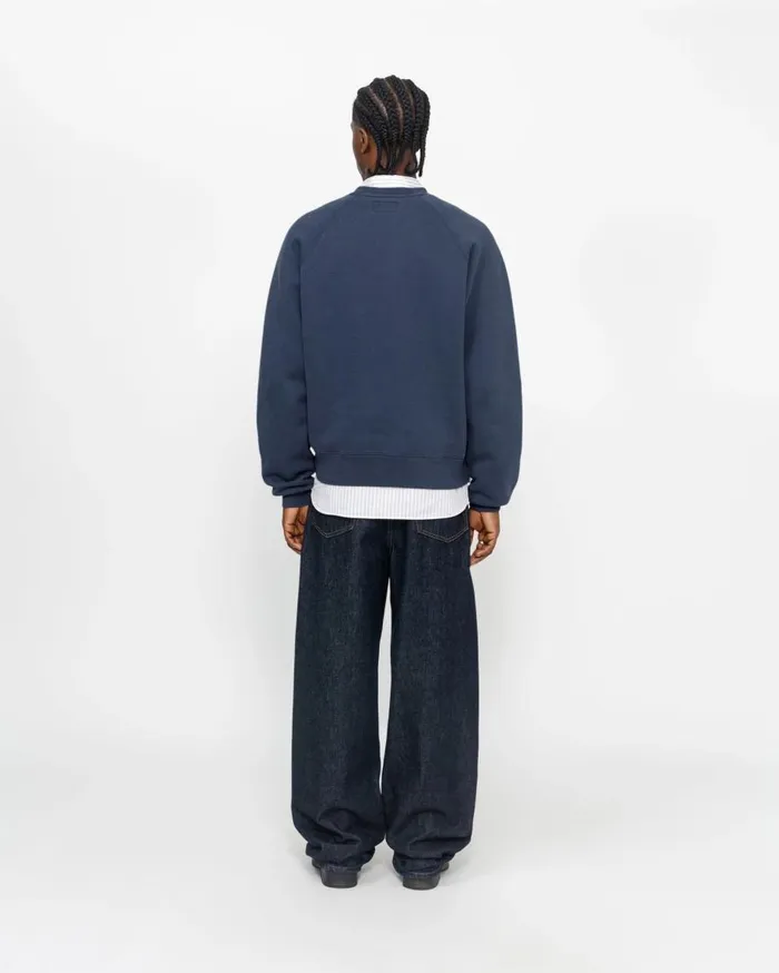 Stussy Denim RELAXED JEAN DENIM Rinsed Indigo 8211 MenWomen Stussy Denim RELAXED JEAN DENIM Rinsed Indigo 8211 MenWomen