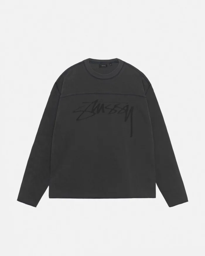 Stussy Knits FOOTBALL CREW PIGMENT DYED COTTON 8211 MenWomen