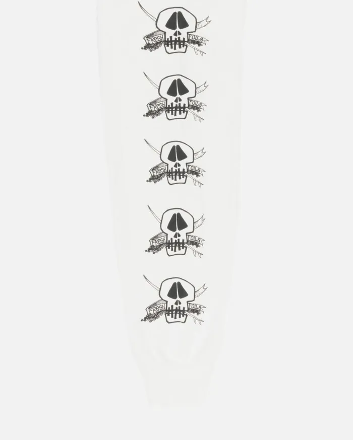 Stussy Tees FOILS LS TEE PIGMENT DYED Natural 8211 MenWomen