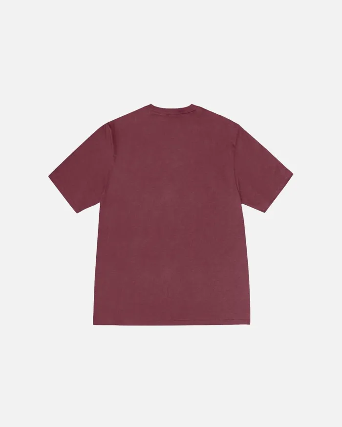 Stussy Tees STSSY GEAR TEE Oxblood 8211 MenWomen