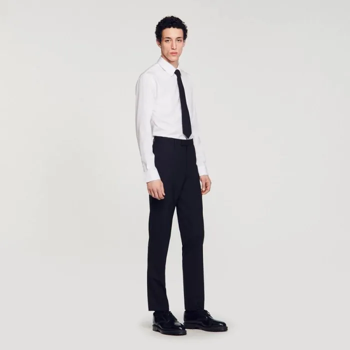 Suits and Blazers Men SANDRO Classic Suit Pants Black