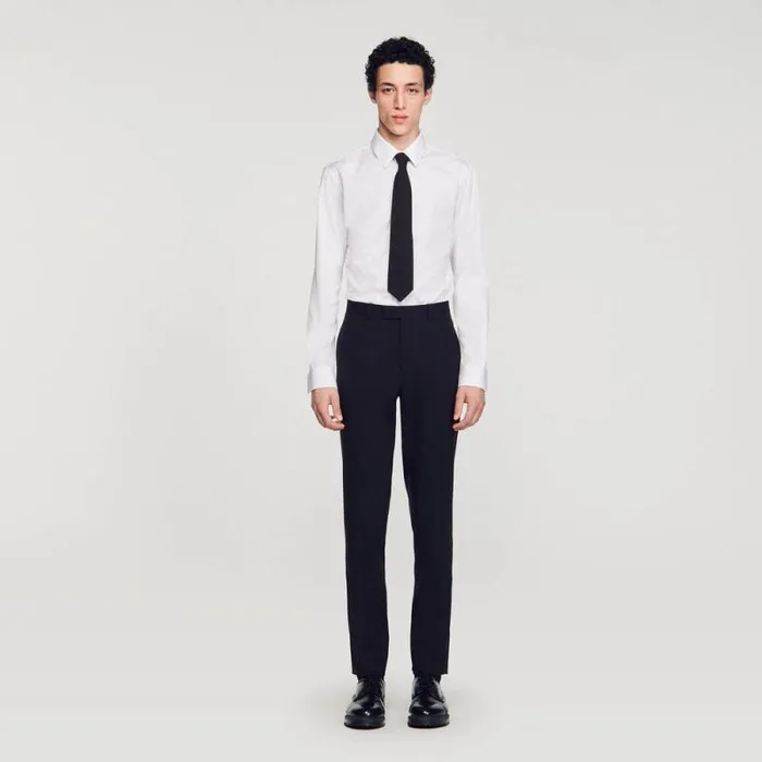 Suits and Blazers Men SANDRO Classic Suit Pants Black