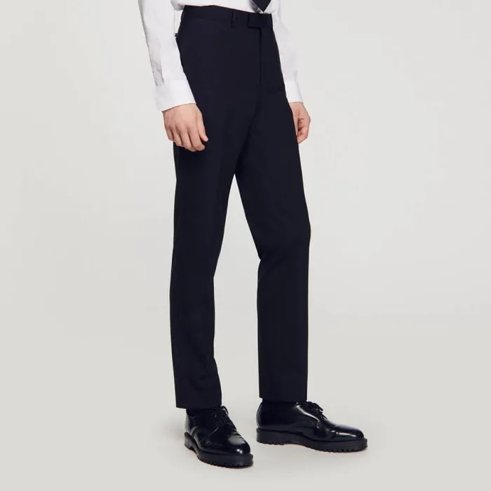 Suits and Blazers Men SANDRO Classic Suit Pants Black