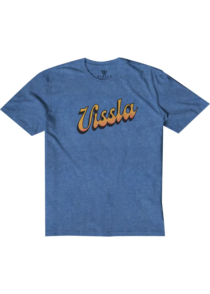 Sunset Shadows Kids Tee RYH 8211 Royal Heather Youth Clothing Vissla