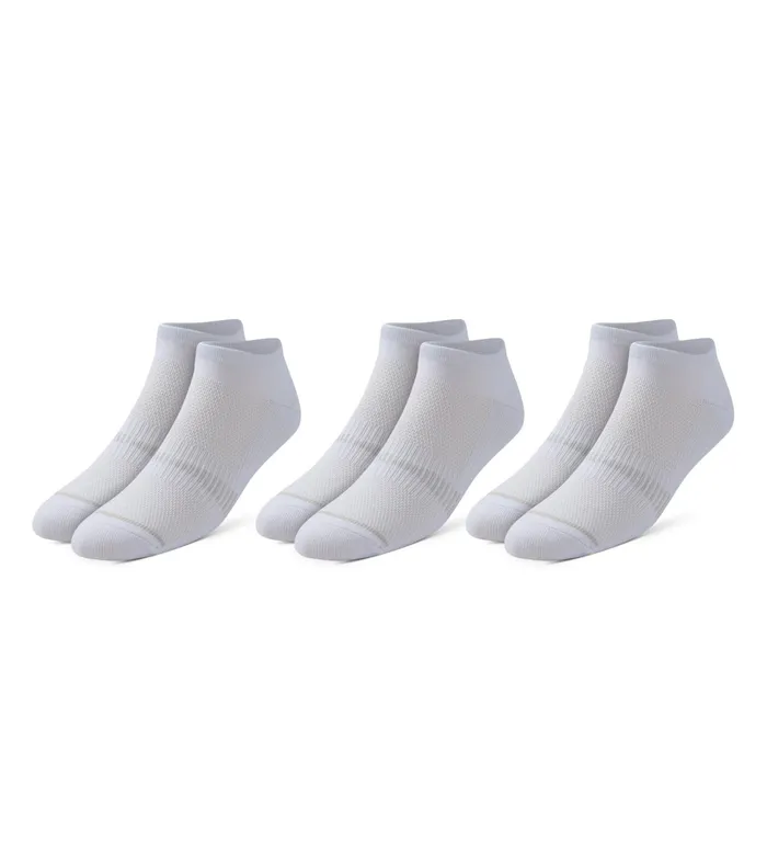Supercool Cushion Low Cut Lt Grey Socks 3 Pack Men Pair Of Thieves LowCut
