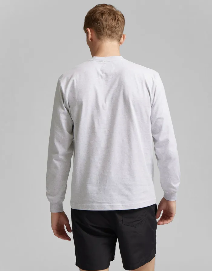 TShirts Colorfulstandard Men Oversized Organic LS TShirt 8211 Pearly Purple