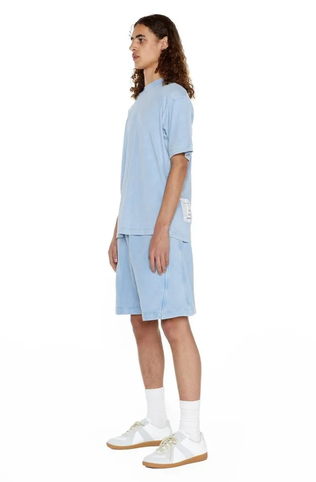 TShirts Men Jaded London NTRLS Powder Blue Oversized Tshirt