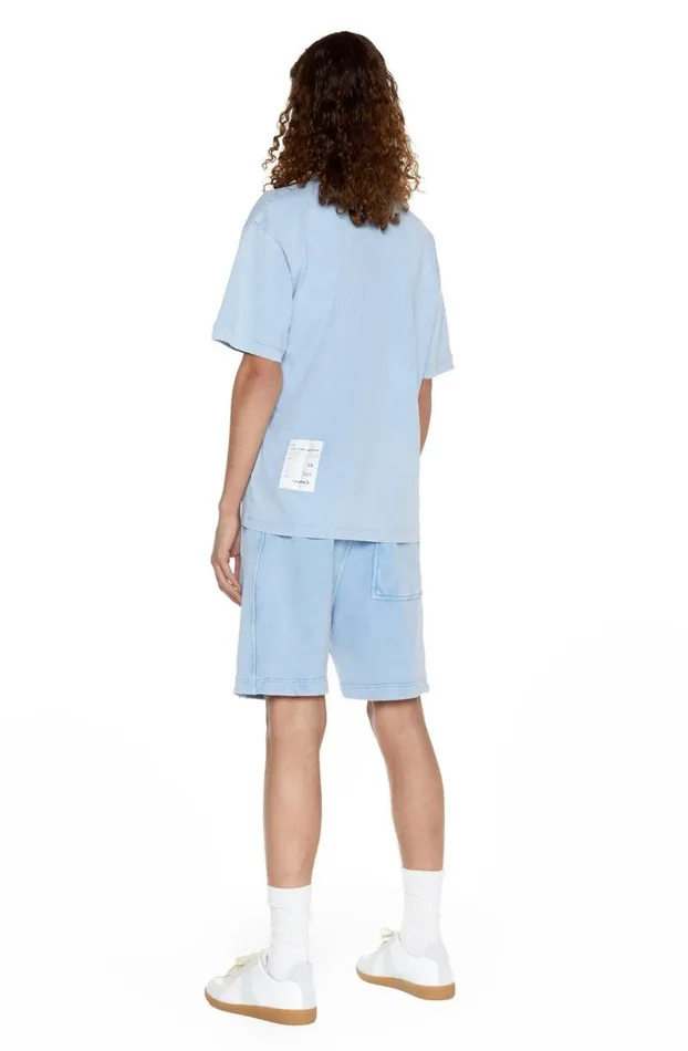 TShirts Men Jaded London NTRLS Powder Blue Oversized Tshirt