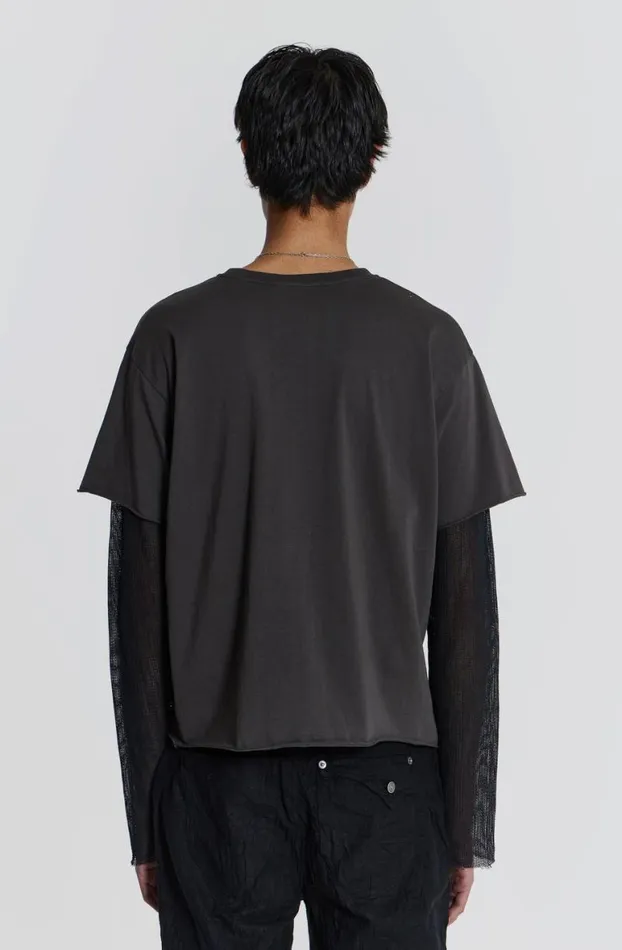 TShirts Men Jaded London Pitch Double Layer Tee