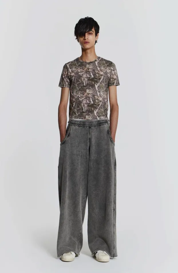 TShirts Men Jaded London Woodland Shrunken Tee