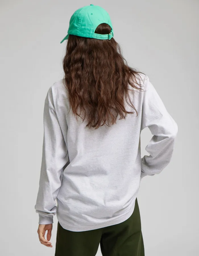 TShirts Women Colorfulstandard Oversized Organic LS TShirt 8211 Misty Brown