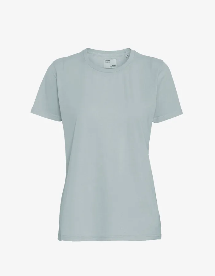 TShirts Women Light Organic Tee 8211 Cloudy Grey 8211 Colorfulstandard Women