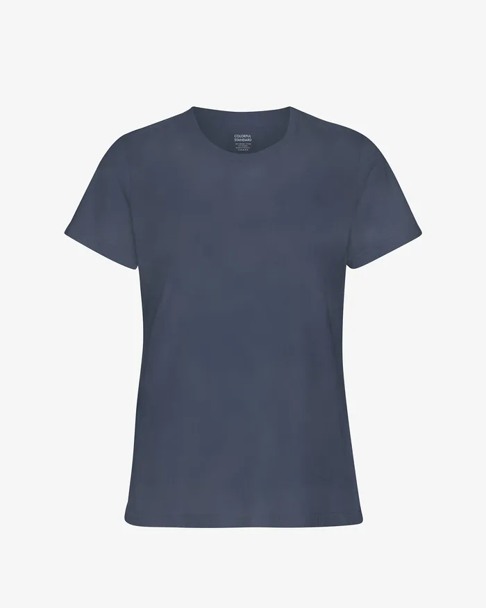 TShirts Women Light Organic Tee 8211 Neptune Blue Colorfulstandard Women