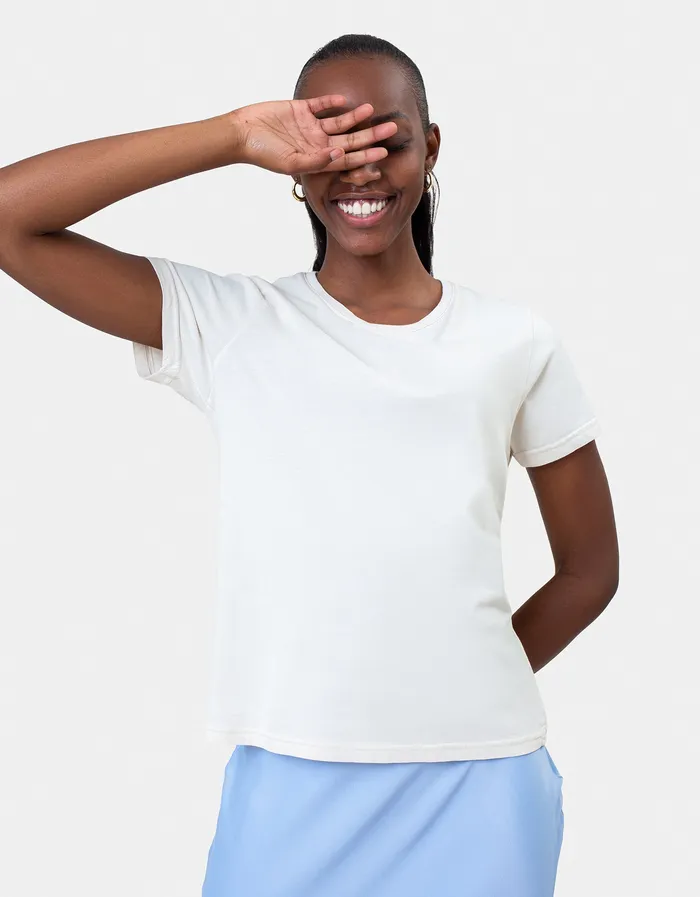 TShirts Women Light Organic Tee 8211 Neptune Blue Colorfulstandard Women