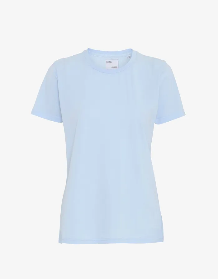 TShirts Women Light Organic Tee 8211 Polar Blue Colorfulstandard Women