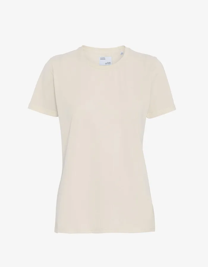 TShirts Women Women Light Organic Tee 8211 Ivory White Colorfulstandard