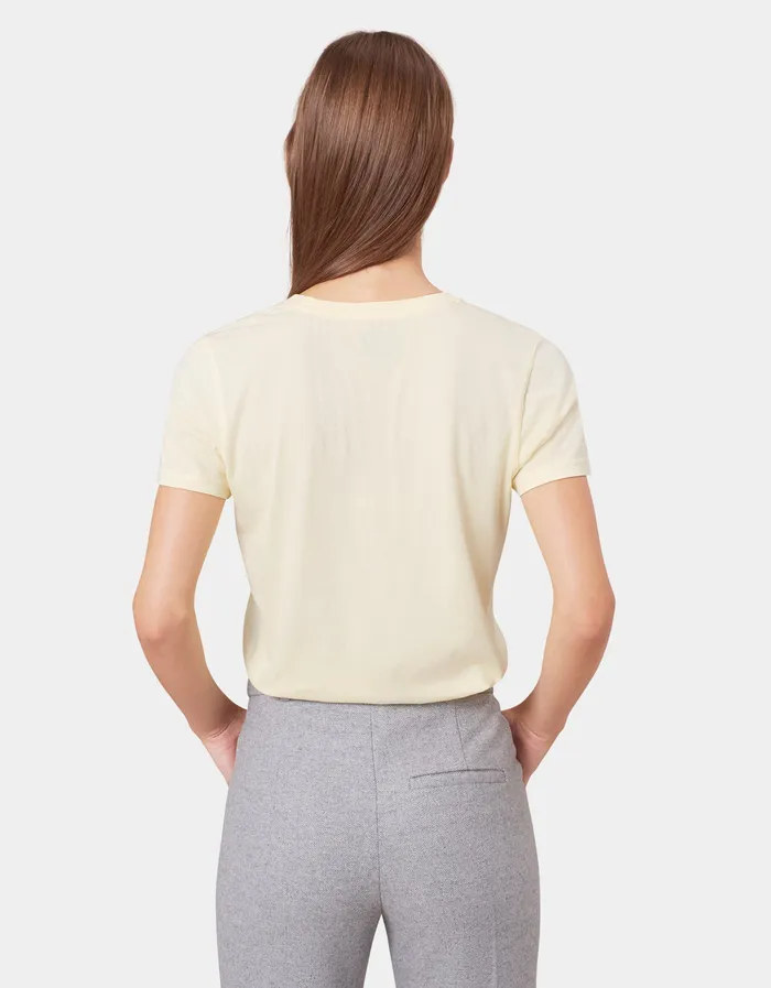 TShirts Women Women Light Organic Tee 8211 Ivory White Colorfulstandard