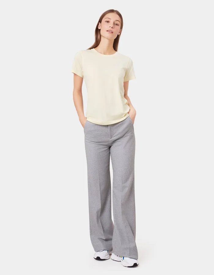 TShirts Women Women Light Organic Tee 8211 Ivory White Colorfulstandard