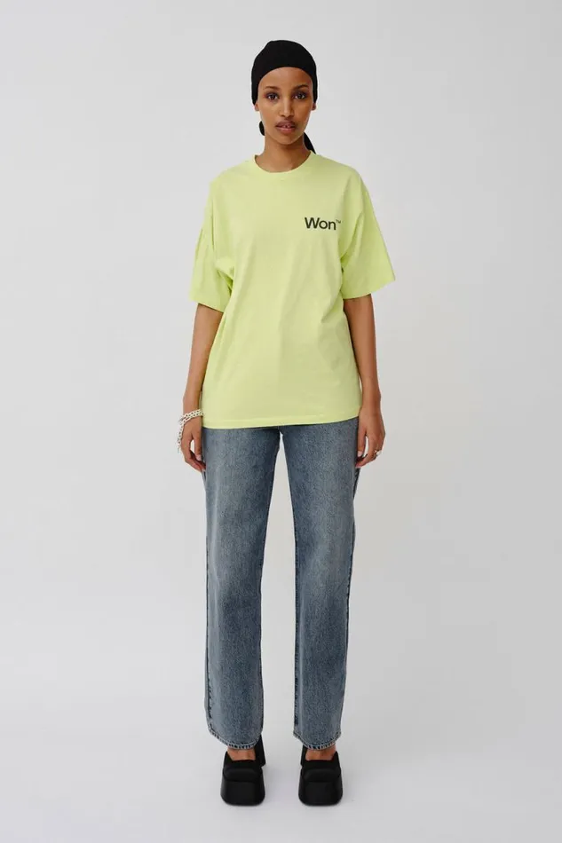 The Staff Tee W 8211 Daiquiri Green Women Won Hundred Tops and Tshirts