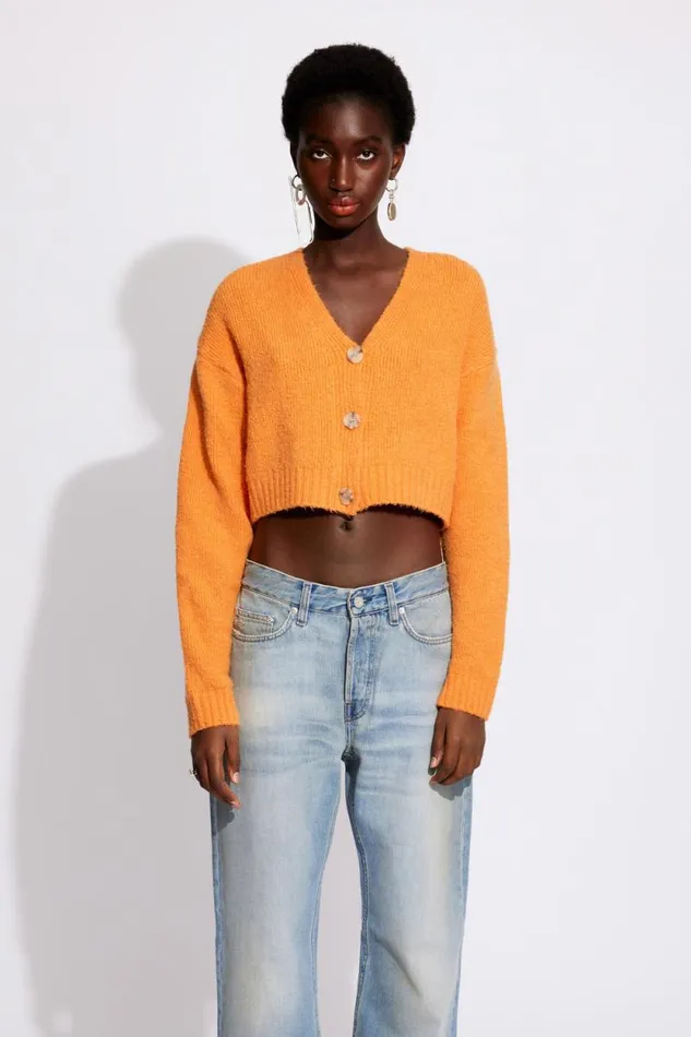 Theresa 8211 Sun Orange Women Won Hundred Knitwear