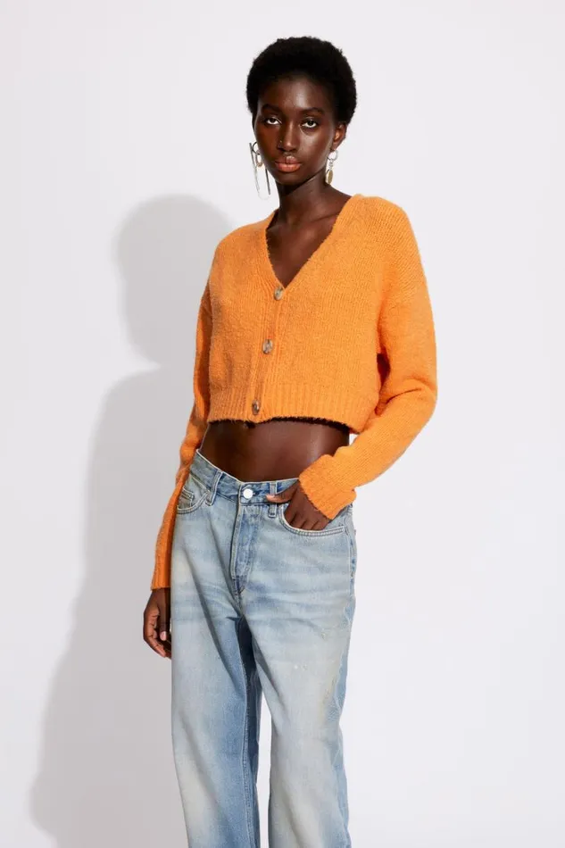 Theresa 8211 Sun Orange Women Won Hundred Knitwear