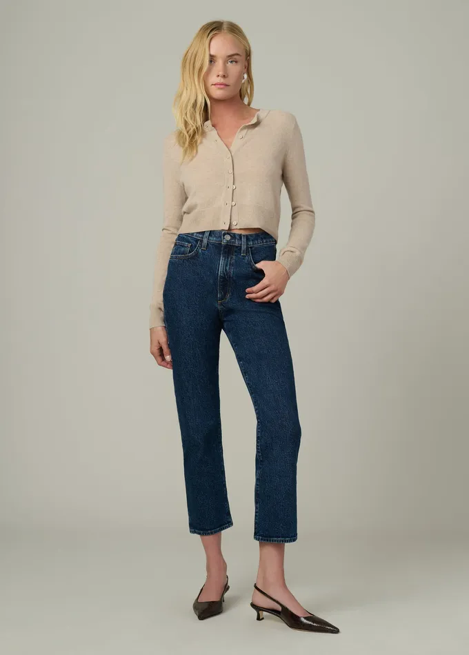 Tops Joe8217s Jeans Women THE DANI CASHMERE CARDIGAN Oatmeal