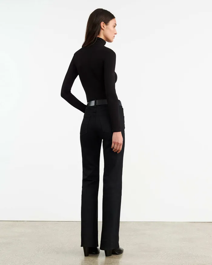 Tops Women KERIA TURTLENECK Black Nili Lotan